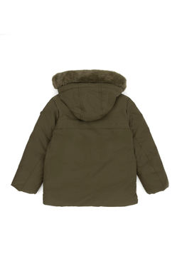 Пальто цвета хаки для мальчика Неожиданная скидка в корзине - U.s. polo assn фото 3