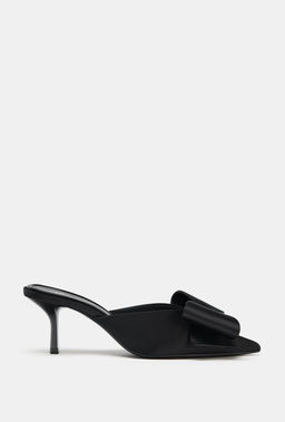 BOW HIGH-HEEL MULES - Zara фото 10