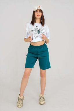 Шорты Натали 21586 из хлопка с полиэстером  фото 16