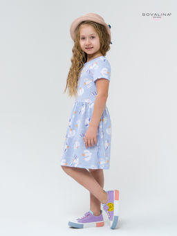 Платье Лето чайки на голубом ВБ - Sovalina фото 13