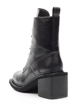 SE21W-2A BLACK Ботинки зимние женские (натуральная кожа, натуральный мех) - Фабричный китай фото 5