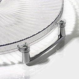 Диспенсер для напитков вращающийся Доляна, 4 отделения 1.6 л, 4 стакана 350 мл, белый