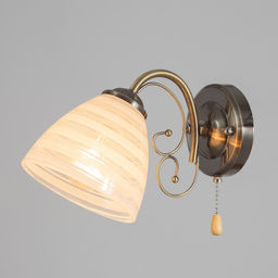 Бра 2011/1, E27, 60 Вт, бронза, 26×13.5×13 см