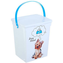 Контейнер для корма животных "Собаки" 8,5л