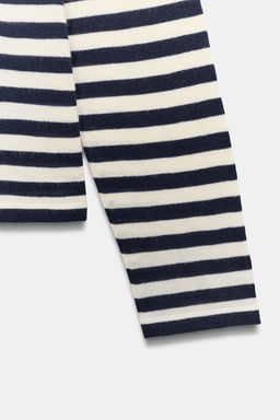 STRIPED KNIT SWEATER - Zara фото 9