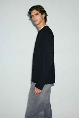 Camiseta de manga larga Warming Regular Fit - H&m фото 6