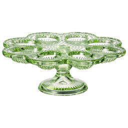 ПОДСТАВКА ДЛЯ 8 ЯИЦ SUNDAY GREEN НА НОЖКЕ 21*7 СМ