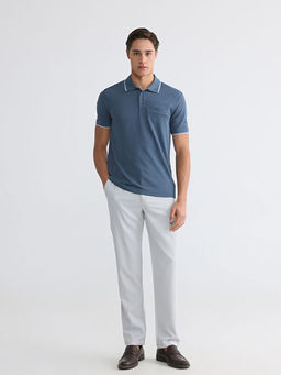 Polo Yaka Str?kt?rl? Erkek Ti??rt