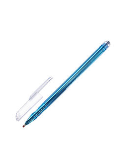 Цена за 12 шт. Ручка шариковая 0,7 мм стержень синий, корпус тонированный синий - Simaland фото 8