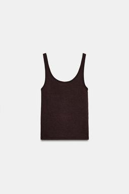 CAMISETA TIRANTES / Marr?n - Zara фото 9