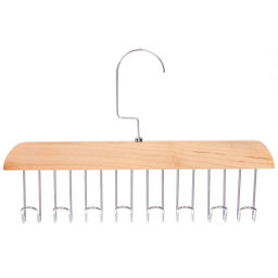 Цена за 3 шт. Вешалка многофунциональная "ДОМания", цвет как на фото, 8 крючков, 28*2,8см (Лейбл Селфи)