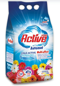 HOME ACTIVE стир.порошок 1,5кг д/белого и цветного белья