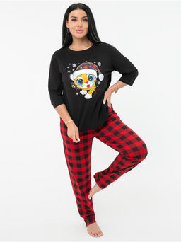 Пижама "Шери" черный