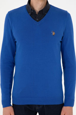 Мужской базовый свитер Saks - U.s. polo assn фото 6