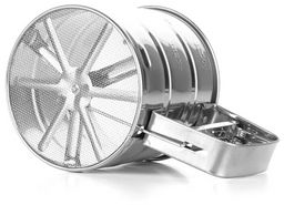 Кружка-сито для муки, механическое, нерж. сталь LR07-40 /LARA/  фото 6