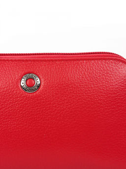 LACCOMA косметичка LA-7001-красный натуральная кожа