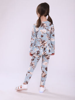 КМ151 Костюм Модница (голубой; белый) - Милаша фото 13