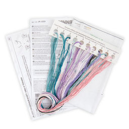 Набор для вышивания PANNA Живая картина JK-2225 Свадебный букет 15 х 15 см