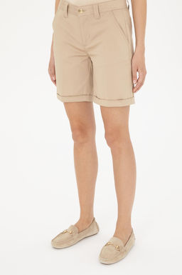 Женские шорты из песочной ткани Неожиданная скидка в корзине - U.s. polo assn фото 2