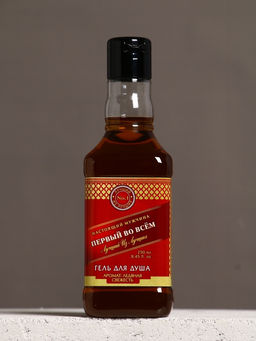 Подарочный набор «Первому во всём»: гель для душа виски 250 мл и стакан с пулей, Чистое счастье