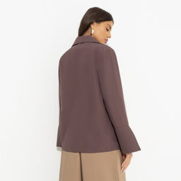 Блуза без застёжки Амбассадор стиля (brown) - Charutti фото 5