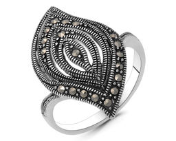 Кольцо, марказит, SL-AGA1437