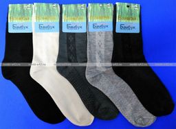 Цена за 12 пар. Байвей носки мужские артикул 508 с массажным эффектом 42-48 (фактически 41-45)  фото 20