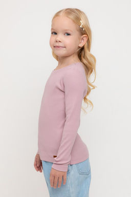 КР 302673/розовый лед джемпер (лонгслив) для дев