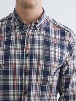 Regular Fit Uzun Kollu Ekose Arm?rl? Erkek G?mlek