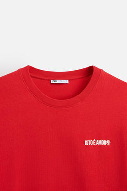 LIMITED EDITION RUBBERISED PRINT T-SHIRT - Zara фото 29