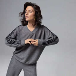 Свитшот с лампасами, Смелость быть собой - Charutti фото 2