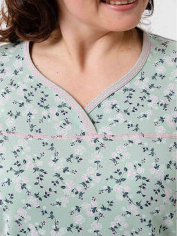 Пижама женская, цвет зеленый