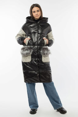 Пальто женское демисезонное Amalgama - Империя пальто фото 4