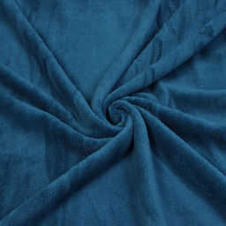 Плед «Этель», 150×200 см, корал-флис, тёмно-синий