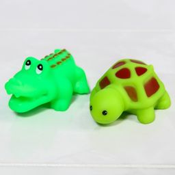 Резиновые игрушки для ванны Крошка Я «Малыши», с пищалкой, в наборе 12 шт.