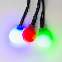 ULD-S0280-020/DGA MULTI IP20 COLORBALLS Гирлянда светодиодная с контроллером Разноцветные шарики, 20 светодиодов, длина - 2,8 м, цвет свечения - разноцветный, IP20, провод зеленый, упаковка- картон.