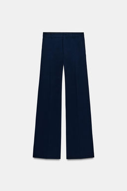 PANTAL?N WIDE LEG TIRO ALTO ZW COLLECTION / Marino - Zara фото 5