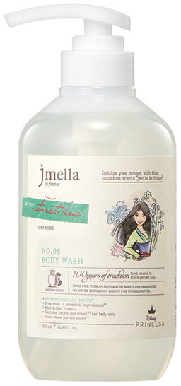 In France Disney Forest Dew Body Wash - Парфюмированный гель для душа, 500 мл