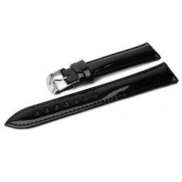 Ремешок для часов натуральная кожа черный C12XL-18black