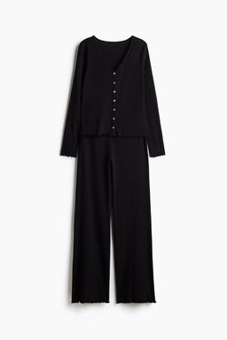 Pijama en punto pointelle - H&m фото 6