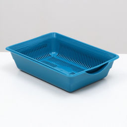 Туалет глубокий с сеткой 36×25×9 см, синий