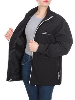 1106 BLACK Ветровка женская MADAM MODA (100% полиэстер) - Fashion фото 9