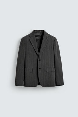 HERRINGBONE SUIT BLAZER - Zara фото 7