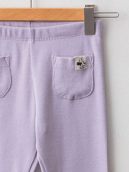 Beli Lastikli Minnie Mouse Bask?l? Pamuklu K?z Bebek Pantolon - Waikiki фото 3