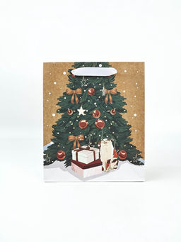 Набор пакетов крафтовых «Новогоднее поздравление»