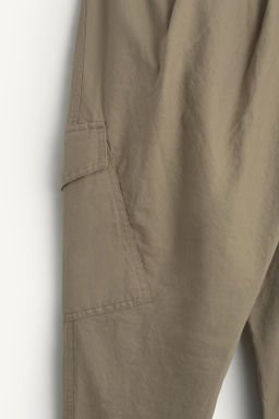 DRP PNT 16 / crudo/kaki - Zara фото 7