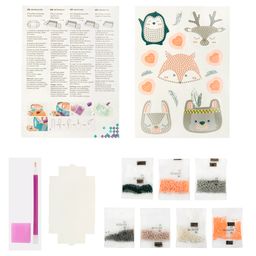 Кристальная (алмазная) мозаика ФРЕЯ ALVN-101 наклейки Животные. Сканди 14 х 19.5 см