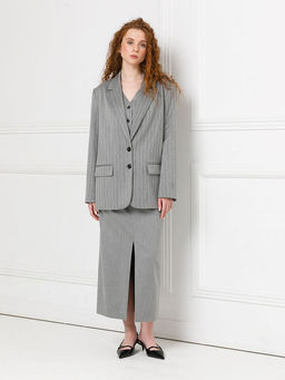 Жакет в полоску