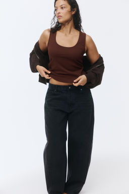 Camiseta sin mangas en algod?n - H&m фото 4