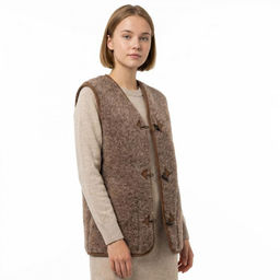 Жилет арт.1199-11/пуг. ТАРА Марроне